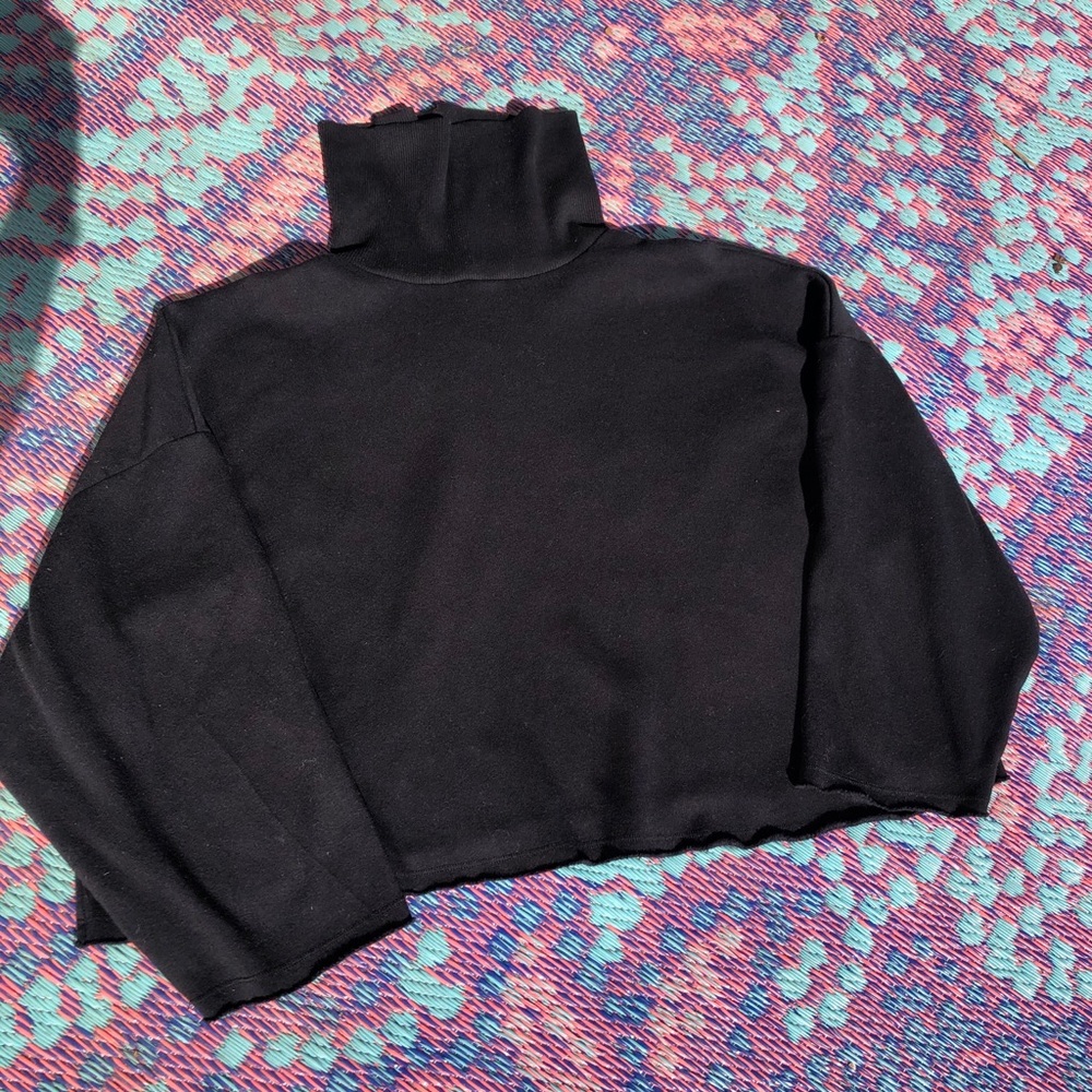 American Eagle cropped oversized sweatshirt